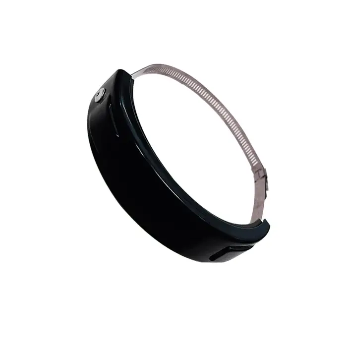 Accessoires de moto de haute qualité 100-155mm, protecteur d'échappement rond universel, anneaux de