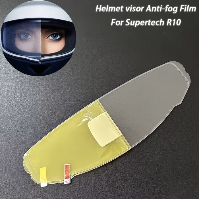 Film Anti-buée pour casque de moto