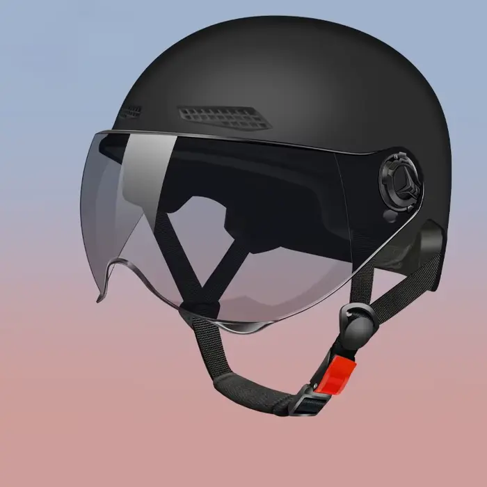 Casque de moto pour vélo électrique, demi-casque pour hommes et femmes, en été, 2025