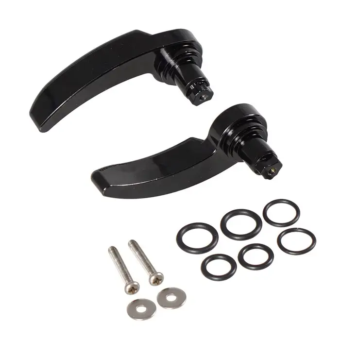 Sac de selle noir pour Harley Davidson Street Glide,Road King 14-21,Electra Glide, 2 pièces, offre s