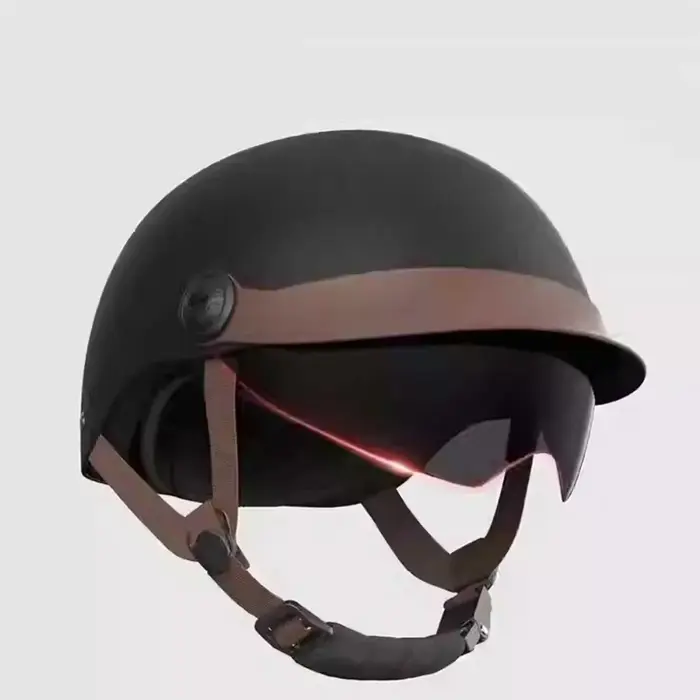 Casque de vélo électrique Ultra léger Vintage, protection solaire, demi-casque de moto respirant, pr