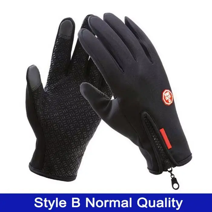 Gants chauds d'hiver coupe-vent, gants de Ski de neige, de Snowboard, de moto, d'équitation, pour éc