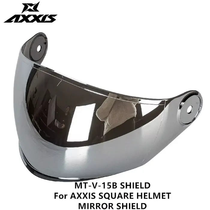 AXXIS MT-V-15/15B casque de moto visière carré ouvert casque Original bouclier remplacement lentille