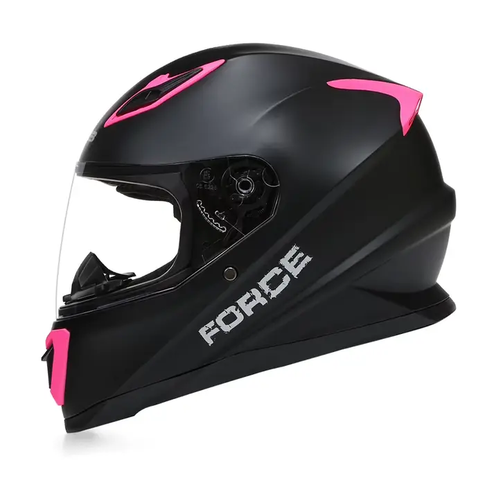 Casque de moto intégral approuvé DOT ECE
