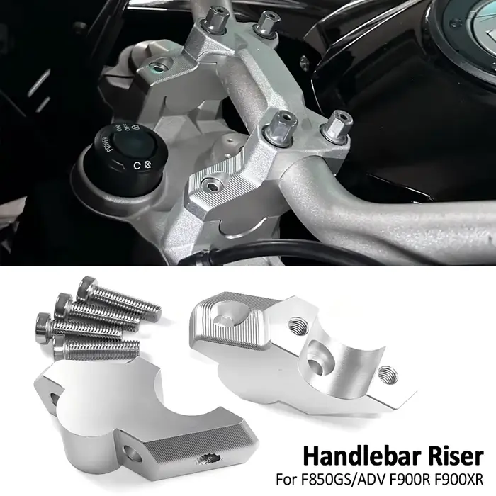 Accessoires de moto pour BMW F900R F900XR F850GS F 850 GS ADV Adventure : Rehausseur de guidon