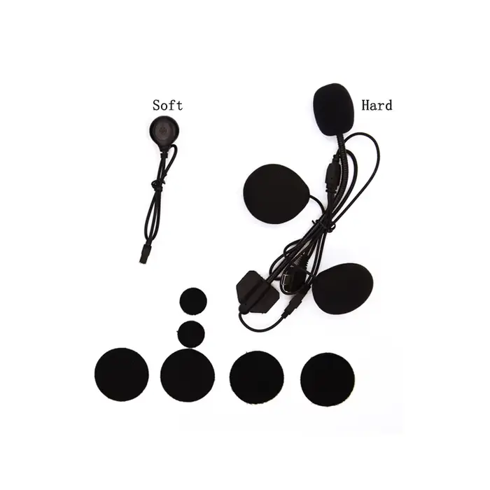 Accessoires de casque Bluetooth pour moto, Microphone souple et dur 2 en 1, casque de Type C pour Hy
