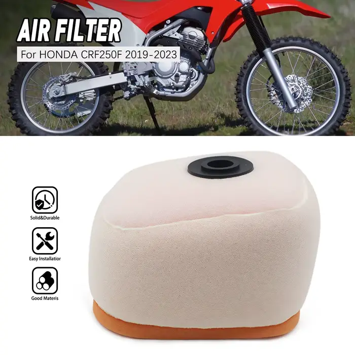 Nettoyant en mousse pour filtre à air de moto, pour Honda CRF250 F CRF250F 2019 2020 2021 2022 2023 