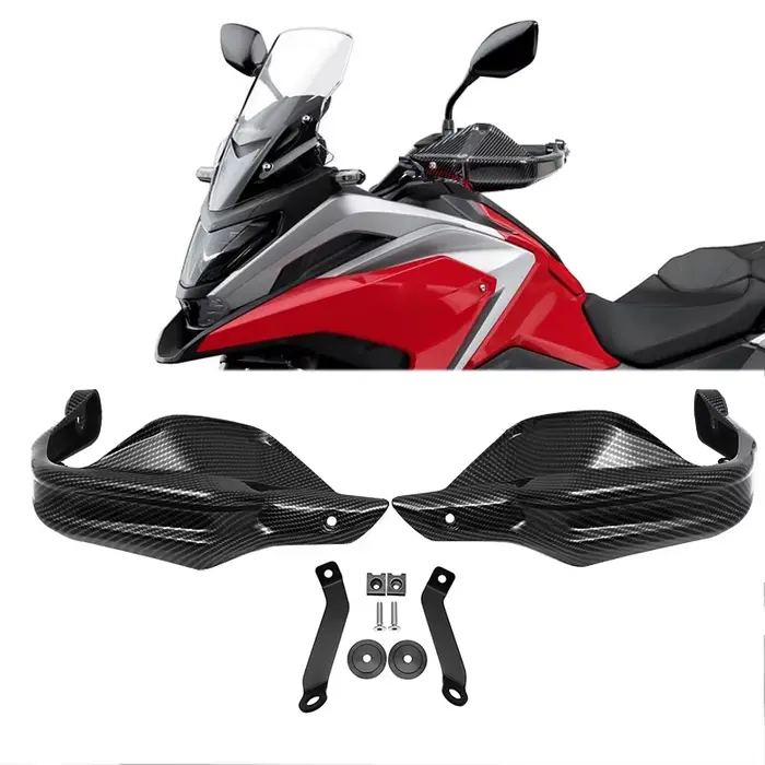 Convient pour Honda NC750X CB500X CB 500X C B500 X NC750 X 2013-2023 2022 garde-mains aspect carbone