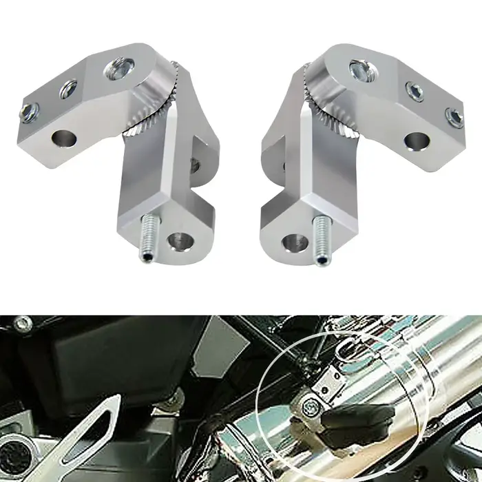 Repose-pieds pour conducteur et passager, support d'abaissement pour BMW R 1200GS RT R1200GS R1200RT
