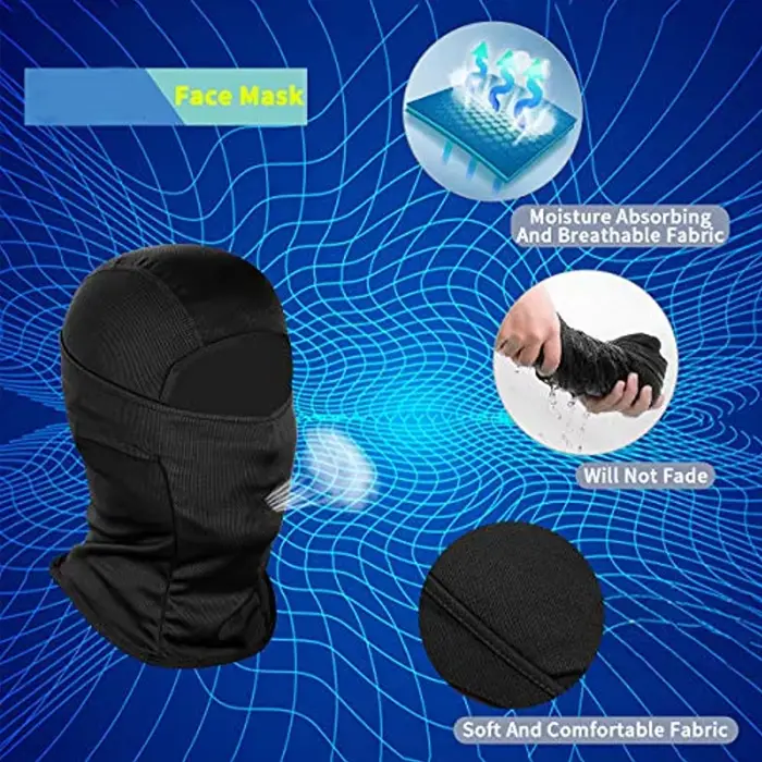 Cagoule masque facial