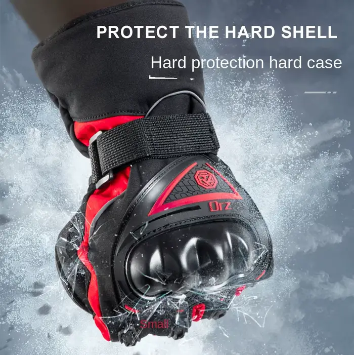 ORZ gants de Moto hiver coupe-vent chaud