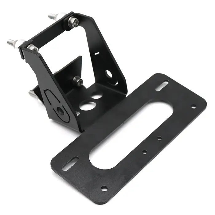 Cadre de plaque de planificateur arrière de moto, support de montage, éliminateur de garde-boue bien