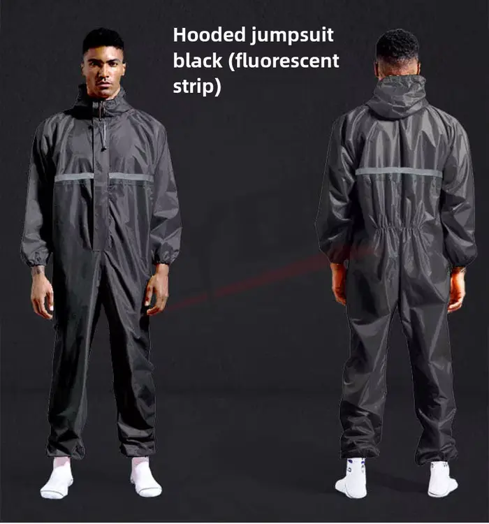 Combinaison imperméable anti-pluie pour moto, Portable pour l'équitation en plein air, combinaison u