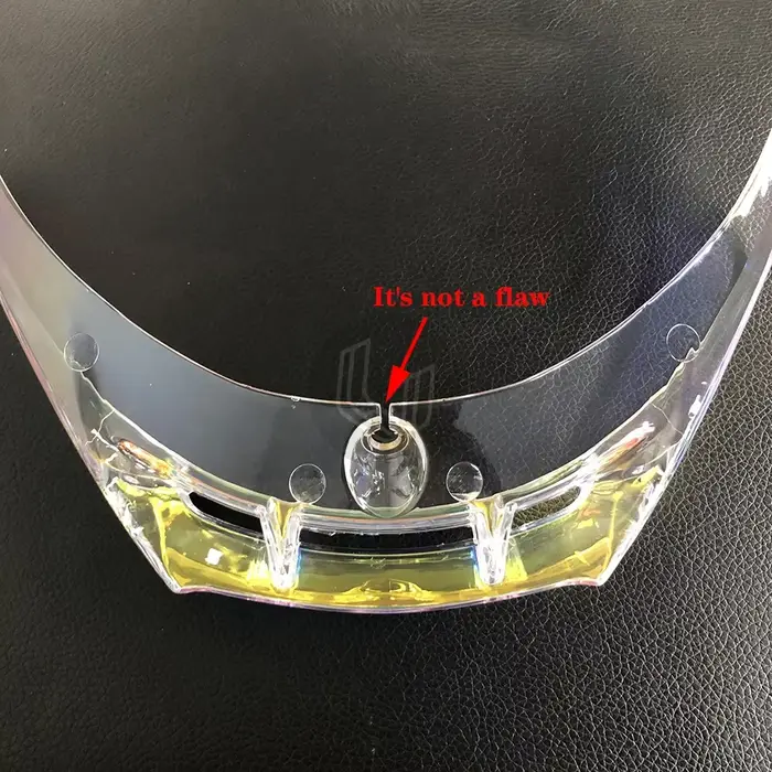 Aile arrière de casque pour AGV Pista GPR GP R, becquet de casque