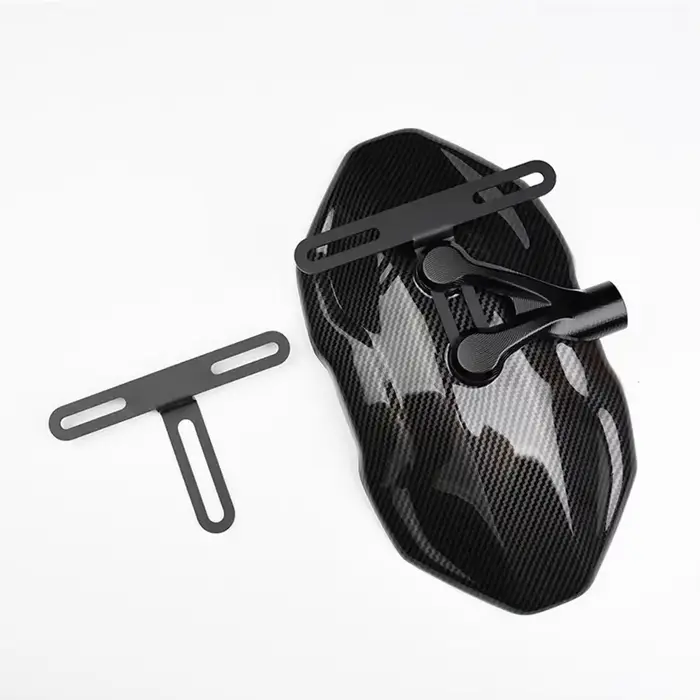Support de plaque d'immatriculation en fer pour garde-boue de moto, Support de plaque d'immatriculat