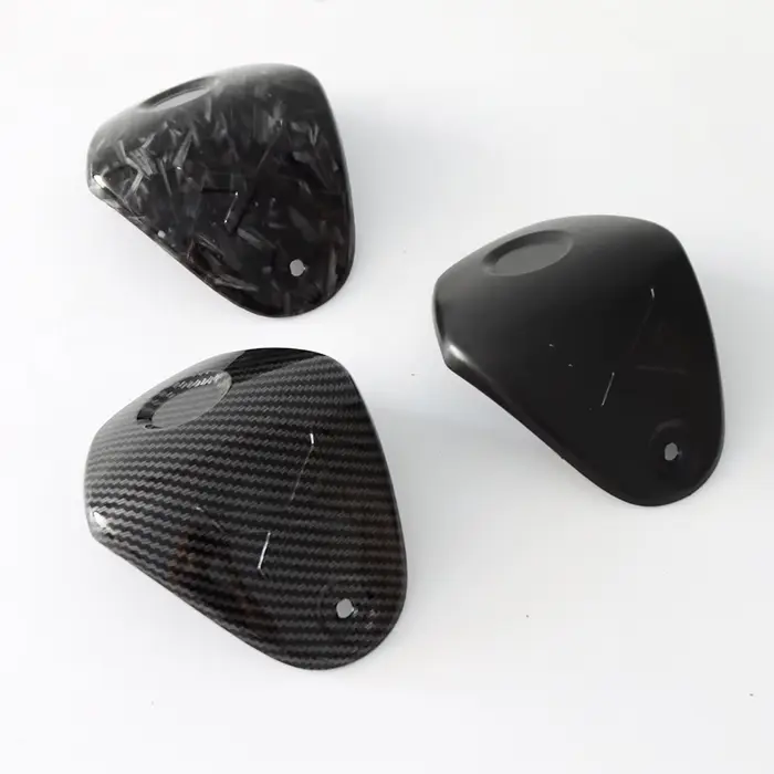 Pour YAMAHA XMAX 300 XMAX300 motif en Fiber de carbone garde-boue arrière guidon supérieur couvercle