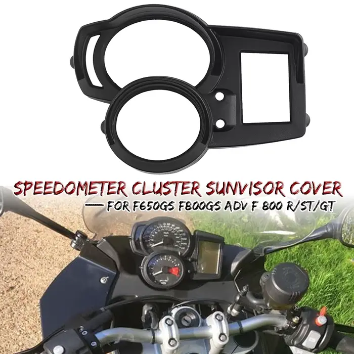 F800GS Adventure Moto compteur de vitesse tachymètre groupe d'instruments couverture de pare-soleil 