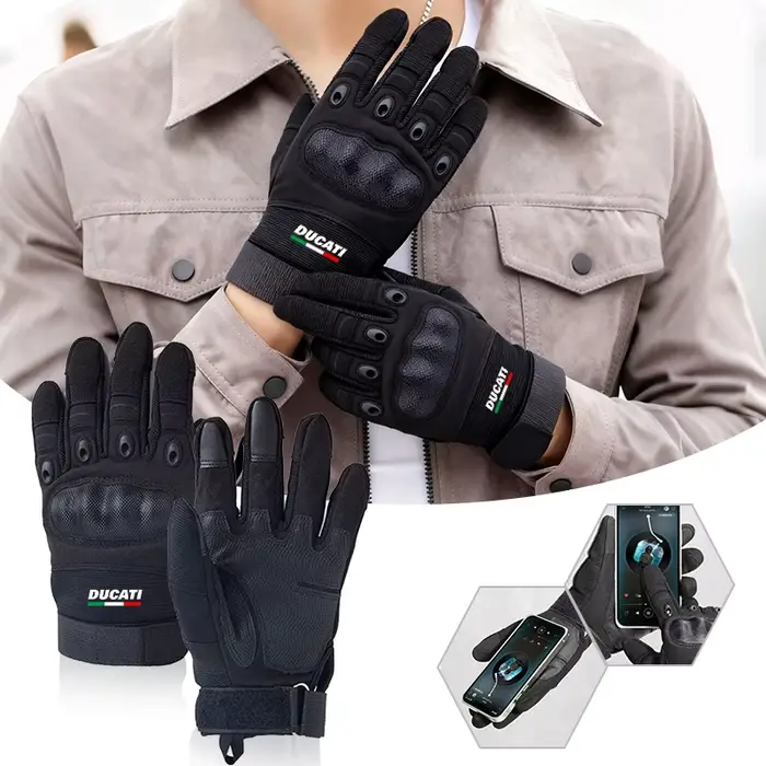 Pour Ducati gants de protection respirants pour hommes