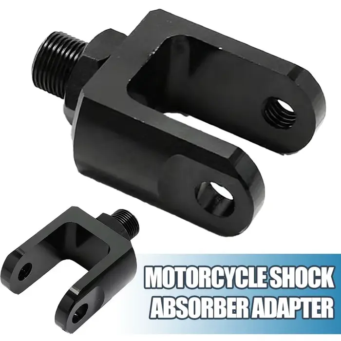 Adaptateur d'amortisseur de moto, support antirouille en alliage d'aluminium, accessoire universel d
