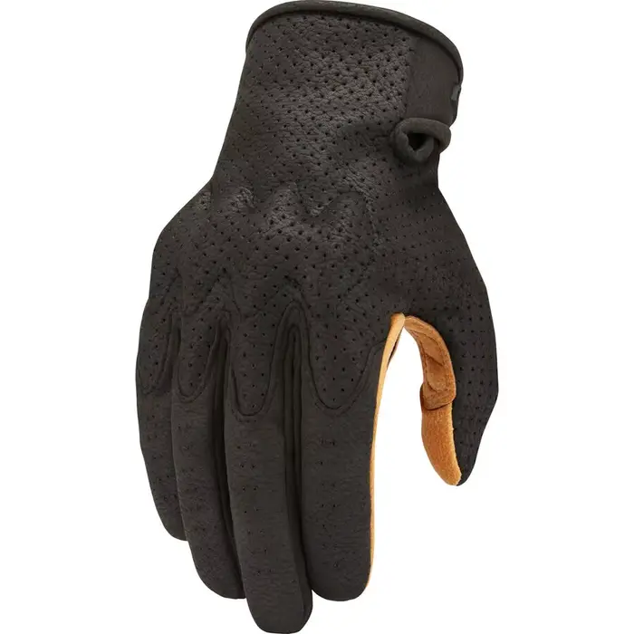 Gants de moto en cuir pour hommes