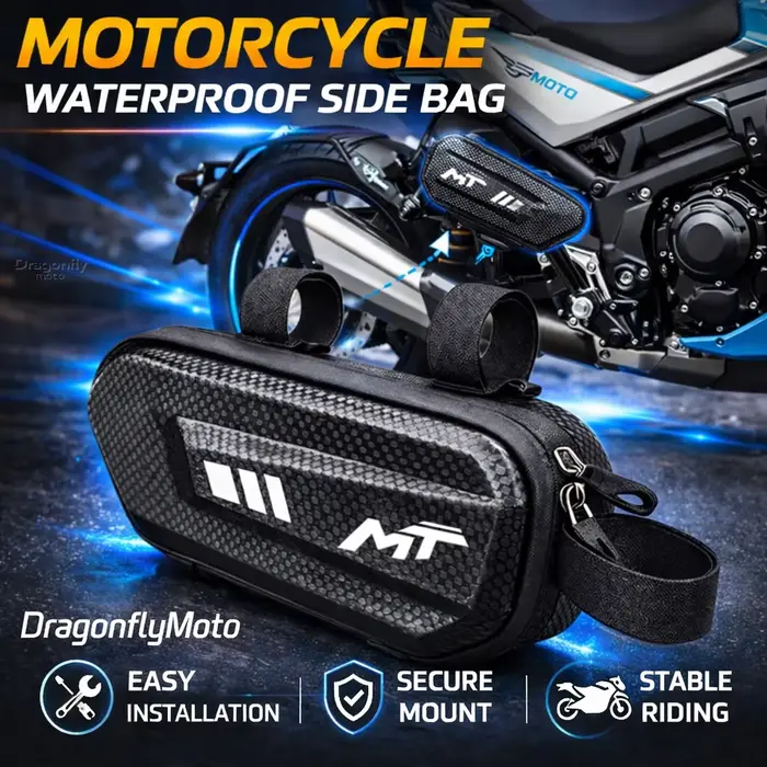 Sac latéral de grande capacité pour moto
