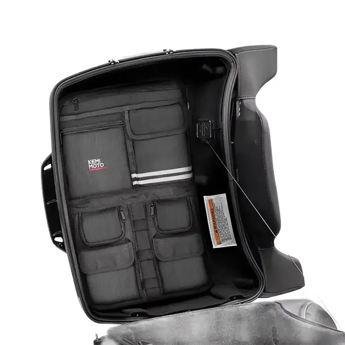 Sacs de rangement pour couvercle de sacoche de moto Road Glide, Road King, Electra Glide, Street Gli