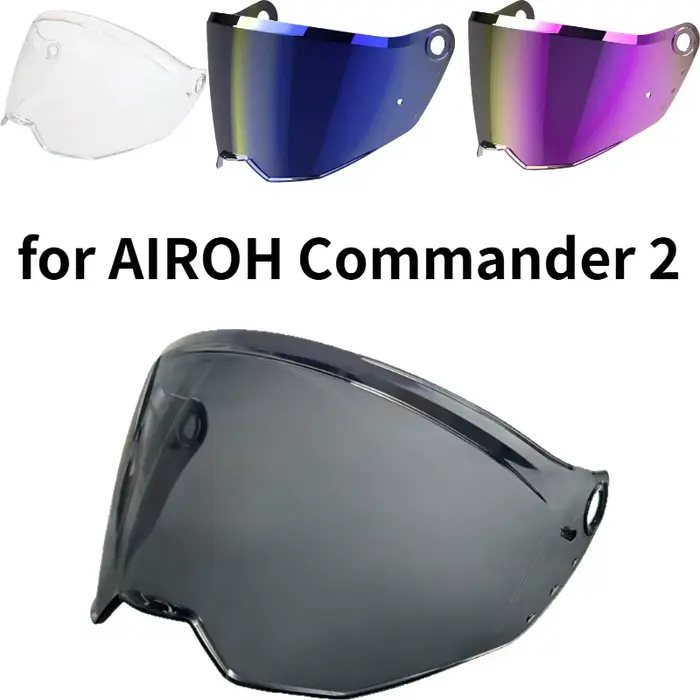 Visière de casque de moto pour AIROH Commander 2