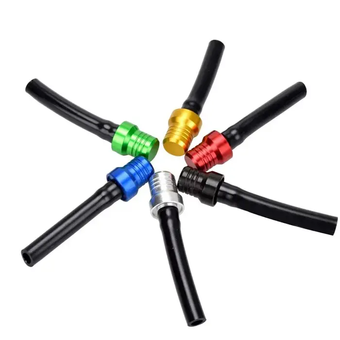 Bouchon de carburant pour moto, vannes unidirectionnelles, tuyaux de reniflard pour Motocross, ATV, 