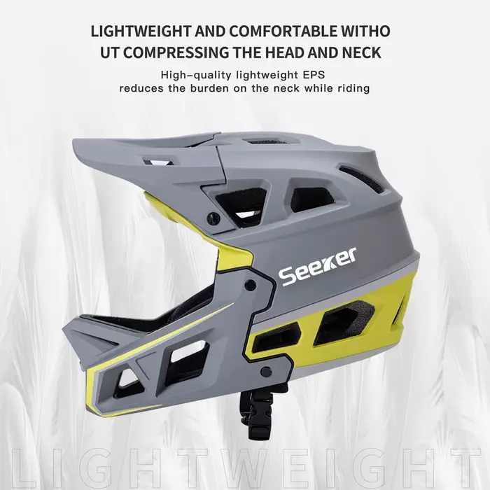 SEEKER VTT tout-terrain casque complet intégré formant course descente
