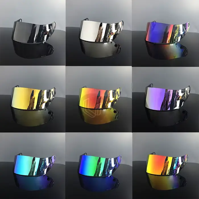 6 SK6 casque visière lentille moto