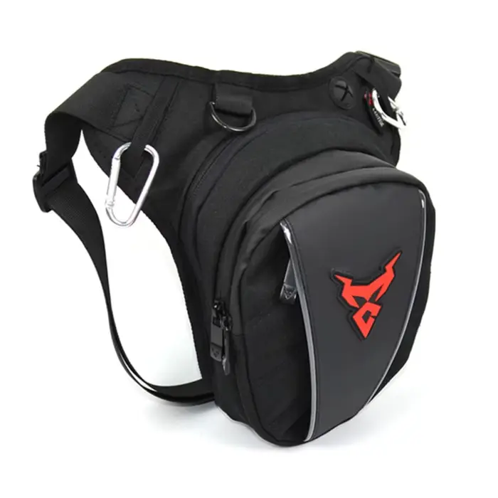 Sac de jambe de taille basse pour moto, ceinture de cuisse, hanche, étanche, tactique de voyage, sac
