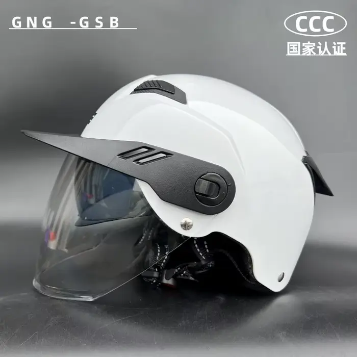 GSB – demi-casque de Moto pour hommes, casque d'été pour véhicule électrique, Certification ECE G-21