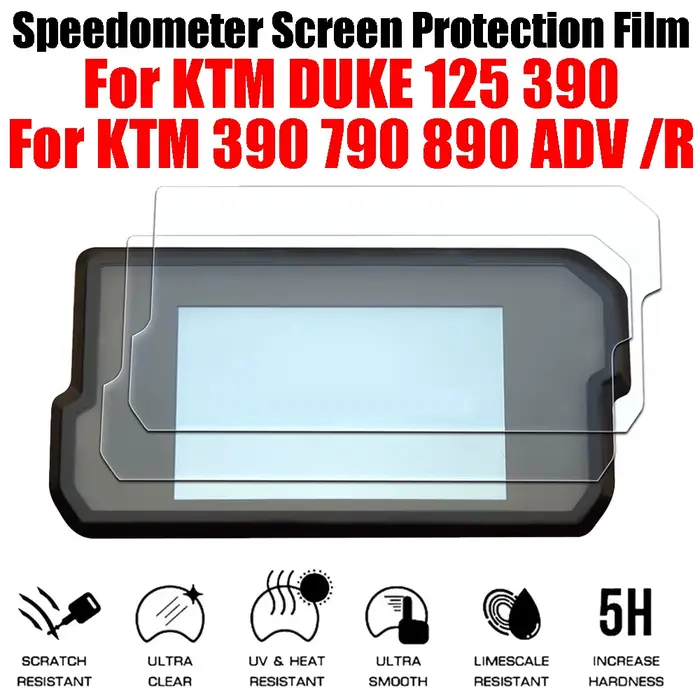 Film de Protection d'écran anti-rayures pour moto, pour KTM DUKE 125 390 DUKE 790 890 Adventure R AD