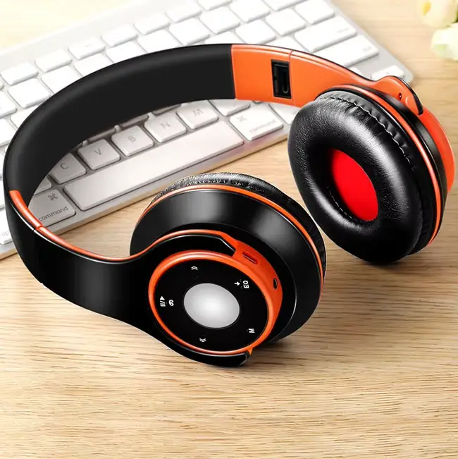 Écouteurs Bluetooth 5.0, casques stéréo supra-auriculaires compatibles avec Samsung, iPhone, iPad, t
