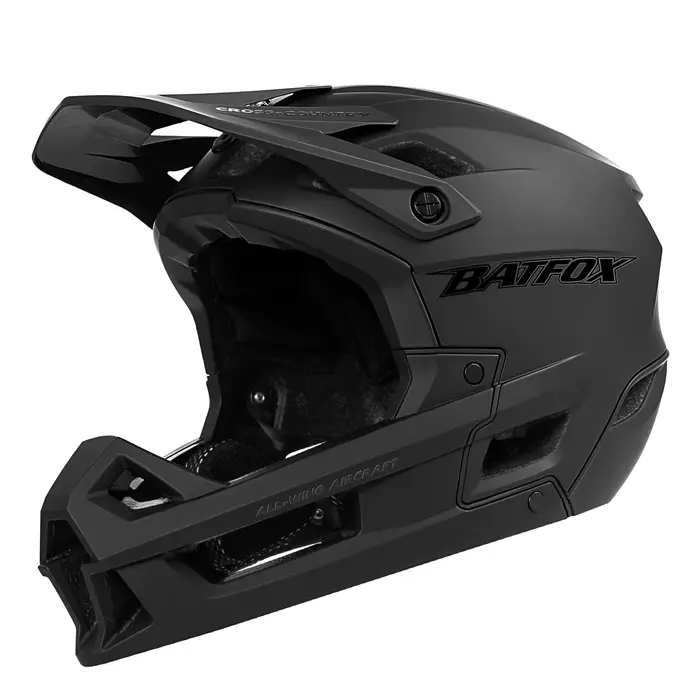 BATFOX casque de vélo vtt intégral avec lunettes adulte jeunesse DH une pièce Moto équitation Protec