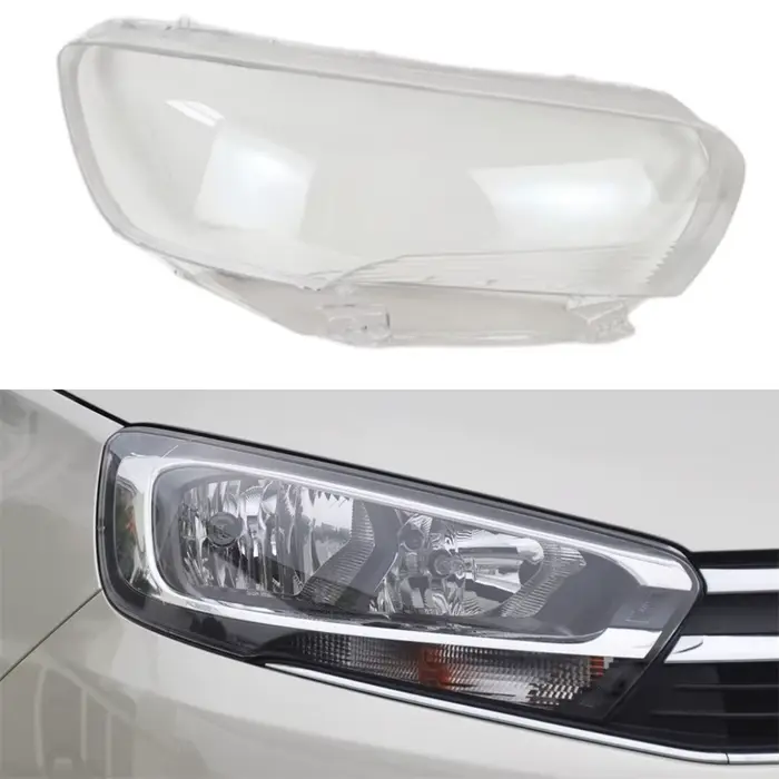 Couvercle de lampe avant entièrement Transparent en Polycarbonate, haute brillance, pour citroën C4 