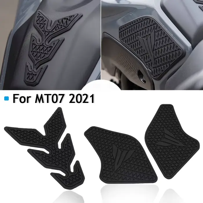 Coussinet de réservoir de carburant latéral anti-rayures pour moto Yamaha MT07 MT-07 MT 07, genouill