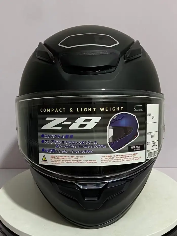 Casque De moto intégral Z8 Z-8 NXR2 noir mat équitation Motocross course casque De moto Casco De Mot