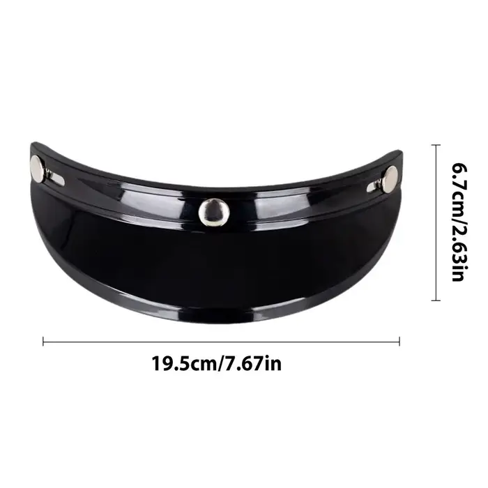 Motorcycle Face Shield Visor Retro Shield Vintage Helmet Brim Vintage Style Helmets Accessories For