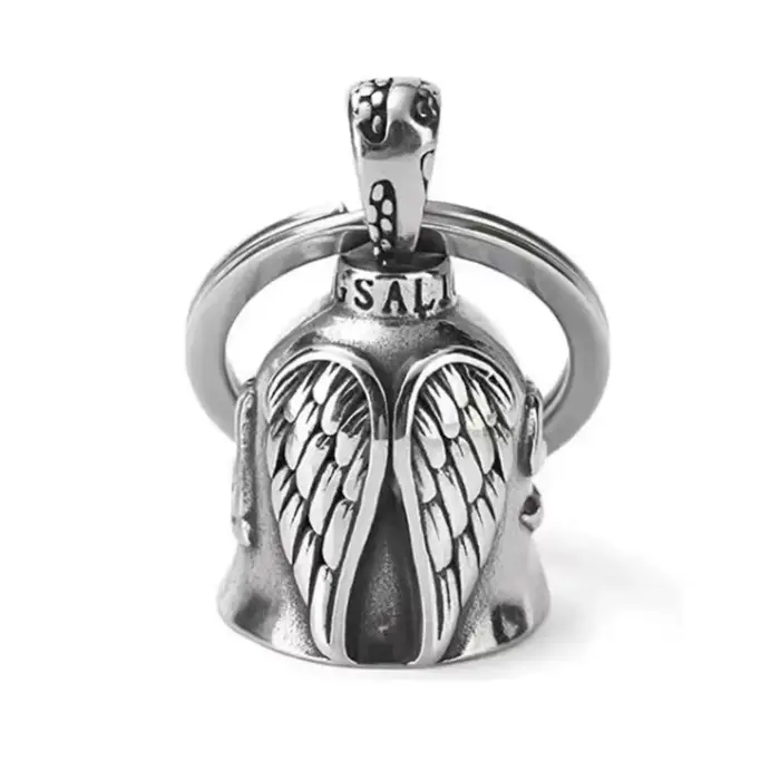 Angel Guardian – cloche de motard, accessoire Portable pour motocyclistes, moto, vélo, cadeau de sai