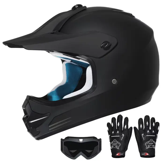 Casque enfant motocross garçons et filles, casques de moto tout-terrain pour motos de cross, VTT, qu