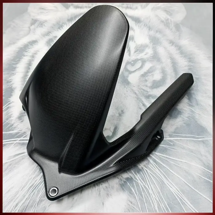 25 pour Ducati Panigale V4 V4S V4R 2025 Hugger arrière en Fiber de carbone avec garde-chaîne garde-boue accessoires mats/brillants