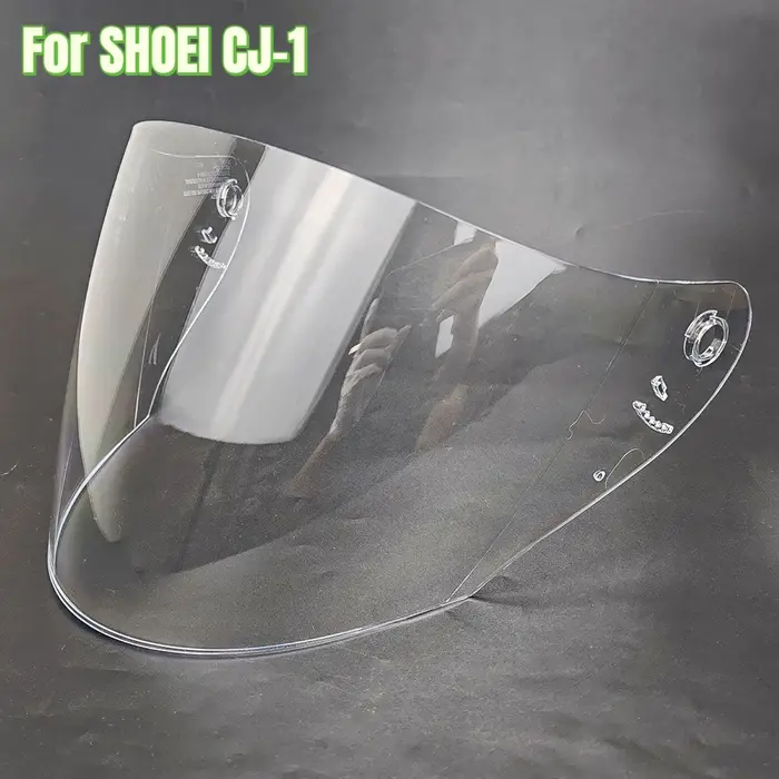 Lentille de visière de casque de moto pour SHOEI CJ-1, remplacement, anti-UV, anti-rayures, anti-pou