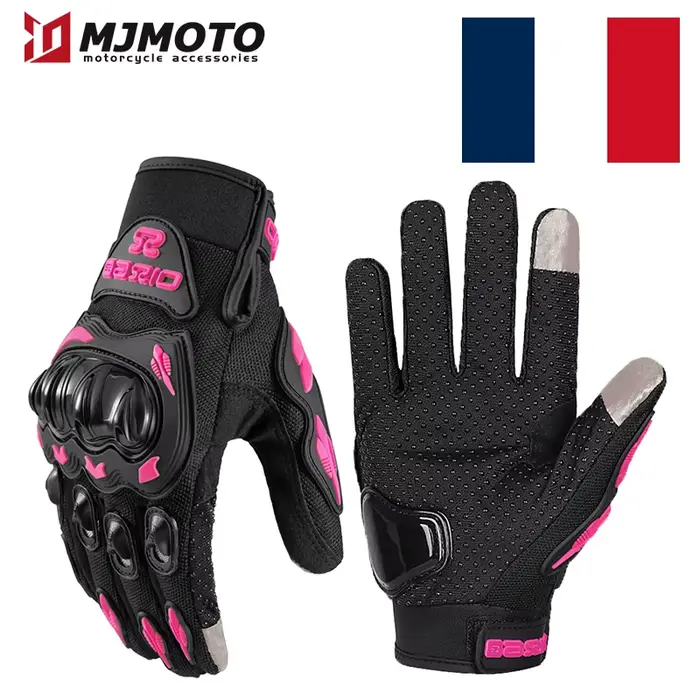 AXIO New Lady rose moto gants de cyclisme écran tactile gant de Motocross résistant à l'usure antidérapant