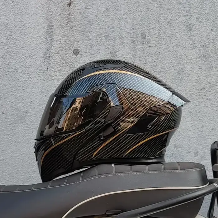 Casque de moto ORZ Yohe Big Tail unisexe, toutes saisons, été, style locomotive, pour moto électriqu