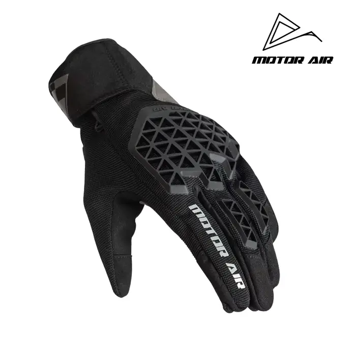 Moteur Air nouveaux gants de moto engrenages d'équitation été respirant grille cuir amorti Absorptio