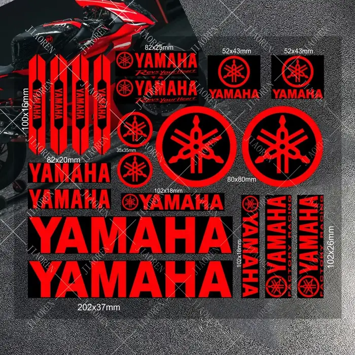 Autocollants en vinyle pour moto