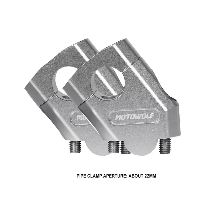 Rehausseurs de guidon moto 22mm 28mm, supports de fixation pour motocross, accessoires pour Pit Bike