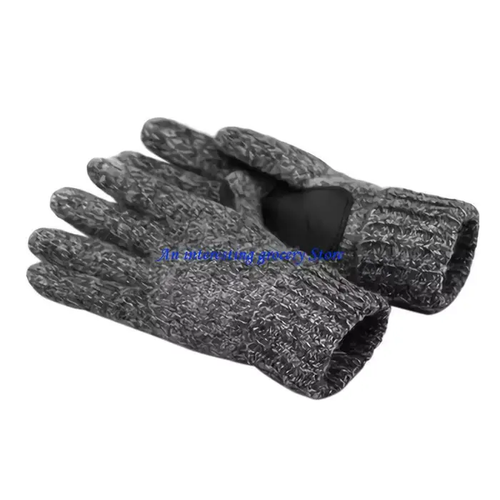 Gants d'hiver 652D, mitaines sans doigts