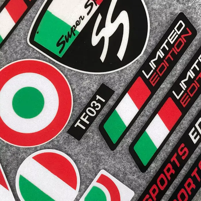 Autocollants pour casque Piaggio Vespa
